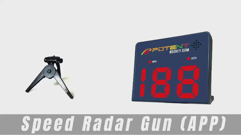 Load and play video in Gallery viewer, Potent Myspeedz Radar Gun 2.0 w. App Support
