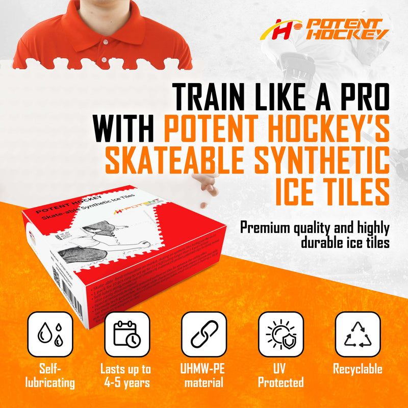 Load image into Gallery viewer, Potent Skateable Synthetic Ice Tiles (10-pack) - wholesale: 10 boxes
