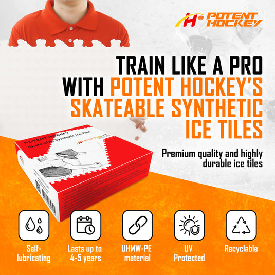 Potent Skateable Synthetic Ice Tiles (10-pack) - wholesale: 10 boxes