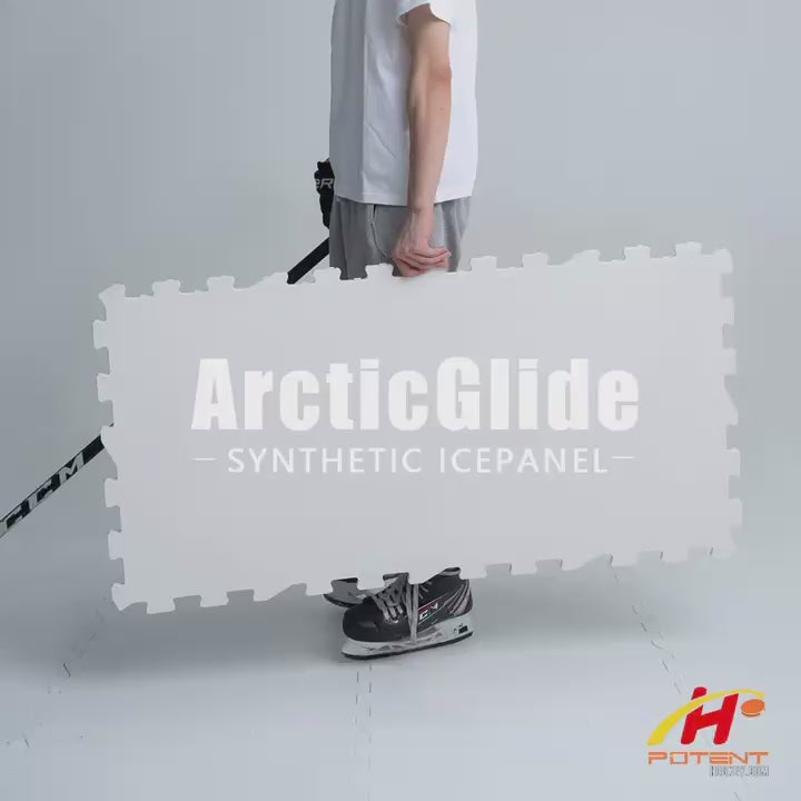 Load and play video in Gallery viewer, ArcticGlide Skating Synthetic IcePanel (Pro)  (2-pack)
